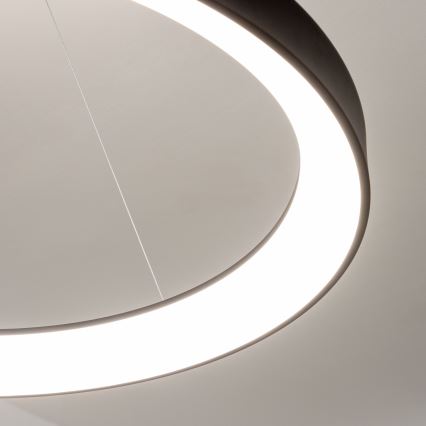 Brilagi - LED-dimbar hänglampa på vajer FALCON II LED/108W/230V 3000-6500K diam. 80 cm svart + fjärrkontroll