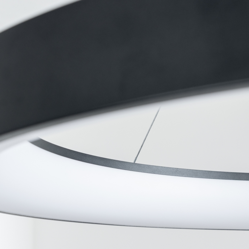 Brilagi - LED-dimbar hänglampa på vajer FALCON II LED/108W/230V 3000-6500K diam. 80 cm svart + fjärrkontroll