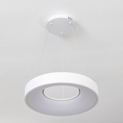 Brilagi - Dimbbar LED-pendellampa med vajerupphängning FALCON II LED/67W/230V 3000-6500K Ø 40 cm vit + fjärrkontroll
