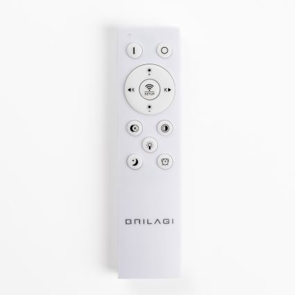 Brilagi - Dimbbar LED-pendellampa med vajerupphängning FALCON II LED/67W/230V 3000-6500K Ø 40 cm vit + fjärrkontroll