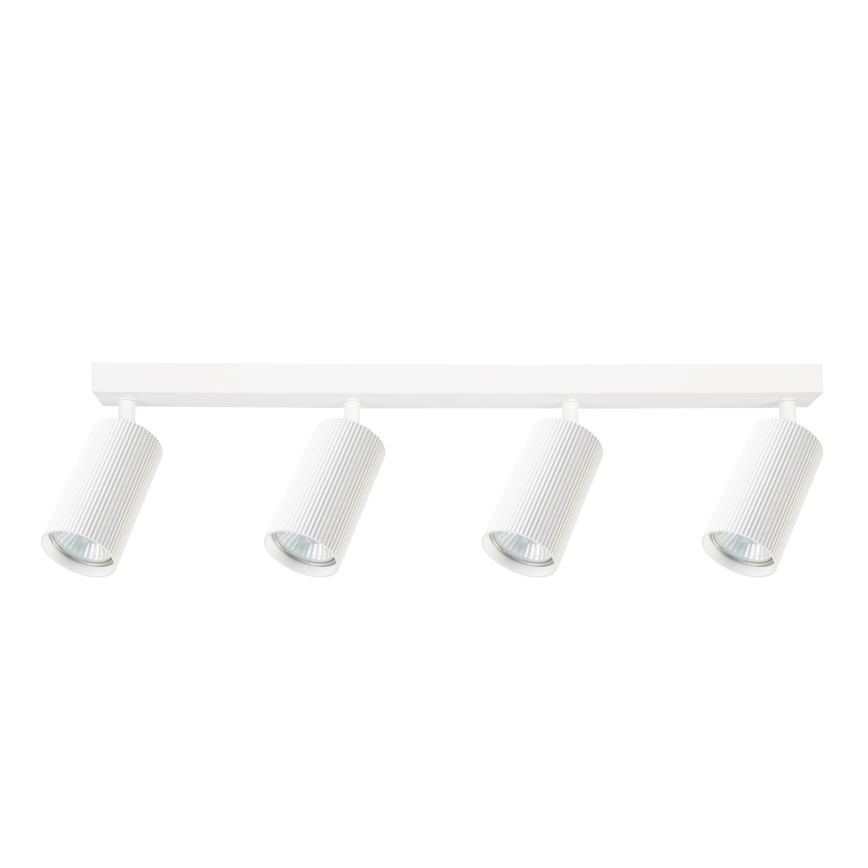 Brilagi - LED RGBW dimbar spotlampa SELE MODERN 4xGU10/4,8W/230V 3000K vit + fjärrkontroll