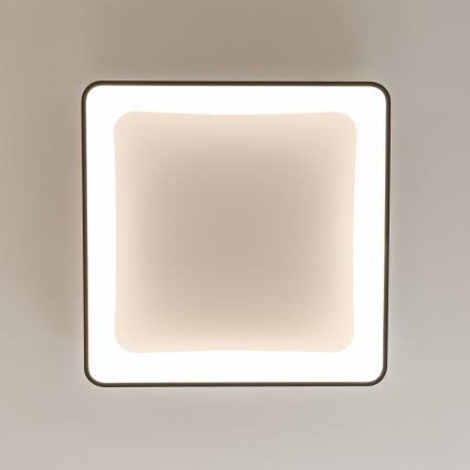 Brilagi - Dimmbar LED-taklampa FALCON II LED/125W/230V 3000-6500K 60x60 cm svart + fjärrkontroll