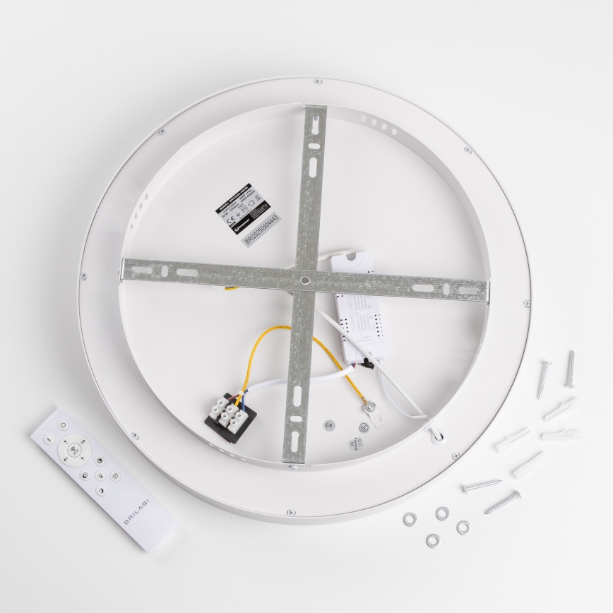 Brilagi - Dimbart LED-takarmatur FALCON II LED/67W/230V 3000-6500K Ø 40 cm vit + fjärrkontroll