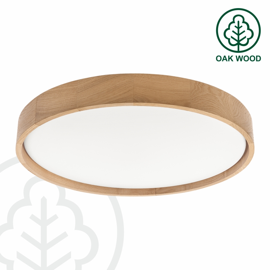 Brilagi - Dimbart LED-taklampa MANAROLA SMART LED/36W/230V 3000-6000K Wi-Fi Tuya Beacon Ø 51 cm ek + fjärrkontroll
