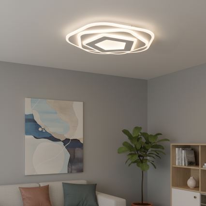 Brilagi - Dimbart LED-takarmatur MODERN LED/64W/230V 3000-6000K Ø 40 cm + fjärrkontroll