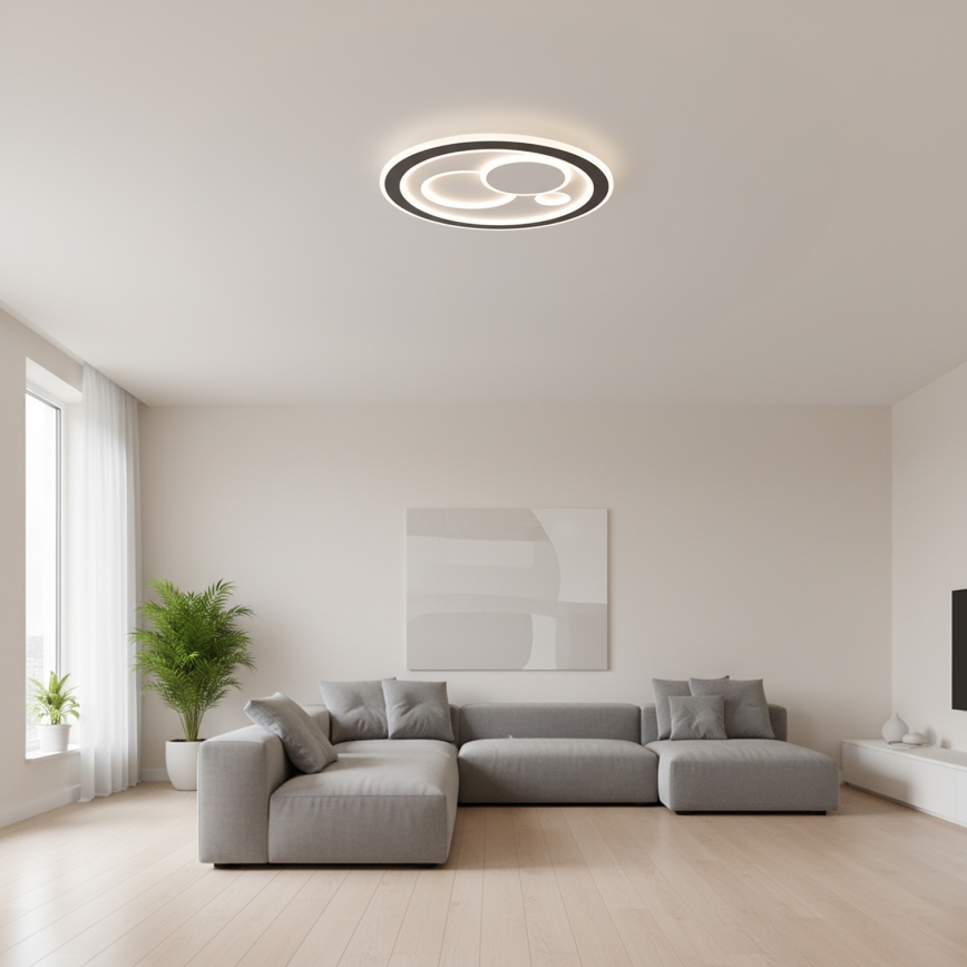 Brilagi - dimbart LED-takarmatur MODERN LED/89W/230V 3000-6000K Ø 47 cm + fjärrkontroll