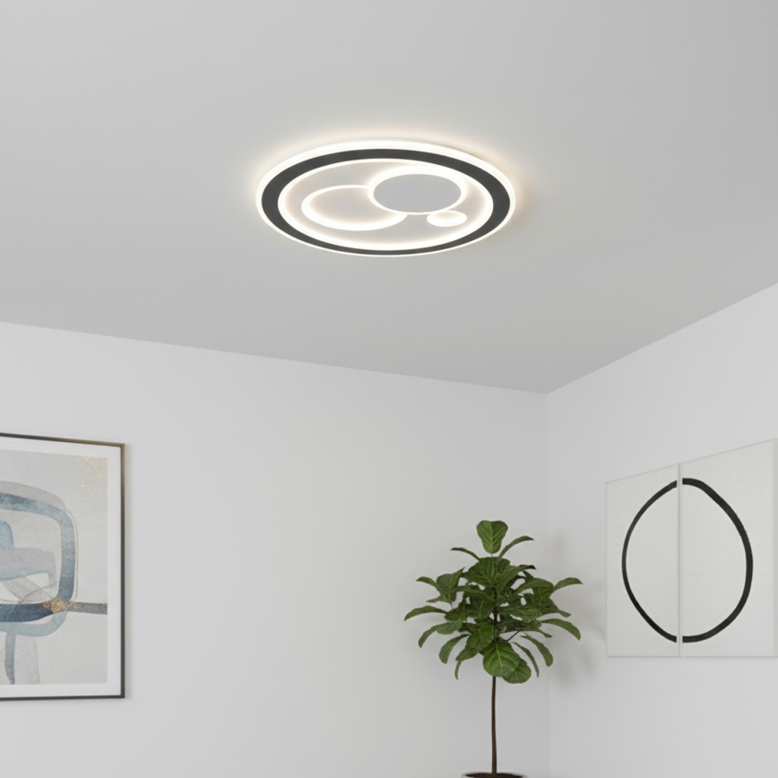 Brilagi - dimbart LED-takarmatur MODERN LED/89W/230V 3000-6000K Ø 47 cm + fjärrkontroll