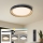 Brilagi - Dimbar LED-takarmatur NEXO LED/48W/230V 3000-6000K svart Ø 43 cm + fjärrkontroll