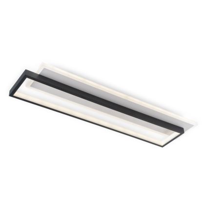 BRILAGI - OUTLINE LED dimbar taklampa 66W, 230V, 3000–6000K, 15×60 cm, vit/svart, inkl. fjärrkontroll