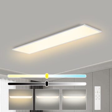 Brilagi - Dimbar LED-takarmatur SLIMFRAME LED/58W/230V 120x30 cm 3000-6000K vit + fjärrkontroll
