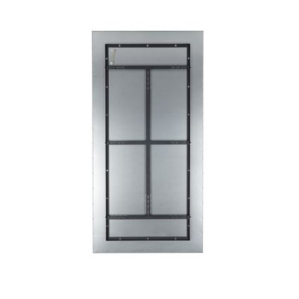 Brilagi - Dimbar LED-takarmatur SLIMFRAME LED/80W/230V 120x60 cm 3000-6000K svart + fjärrkontroll