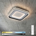 BRILAGI - dimbar LED-takarmatur TRIVARO LED/88W/230V 3000-6000K 40x40 cm + fjärrkontroll