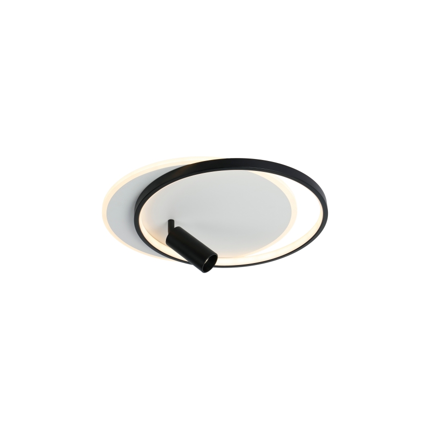 Brilagi - Dimmbar LED-taklampa UNITY LED/48W/230V + 1xGU10/3W 3000-6000K 39x45 cm vit/svart + fjärrkontroll