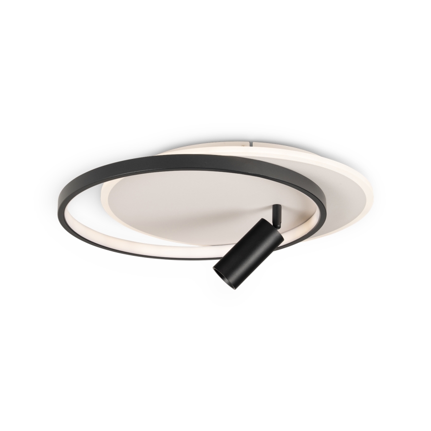 BRILAGI - Dimmbar LED-taklampa UNITY LED/48W/230V + 1xGU10/3W 3000-6000K 39x45 cm vit/svart + fjärrkontroll