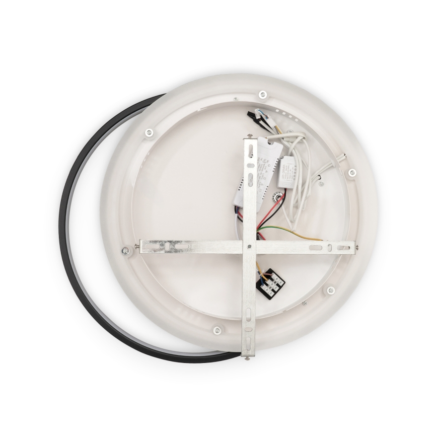 BRILAGI - Dimmbar LED-taklampa UNITY LED/48W/230V + 1xGU10/3W 3000-6000K 39x45 cm vit/svart + fjärrkontroll