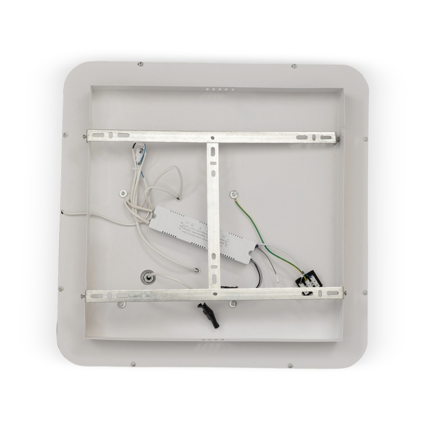 BRILAGI - Dimbart LED-taklampa UNITY LED/75W/230V + 1xGU10/3W 3000-6000K 50x50 cm vit/svart + fjärrkontroll
