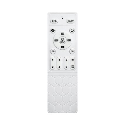 Brilagi - Dimbar LED-takfläkt LED/32W/230V 3000-6500K Ø 95 cm vit + fjärrkontroll