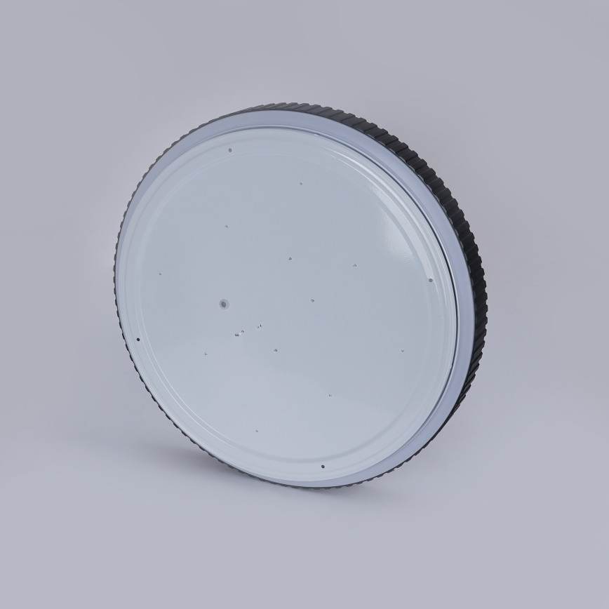 Brilagi - Dimbart LED-taklampa CORVO LED/72W/230V 3000-6000K svart Ø 50 cm + fjärrkontroll