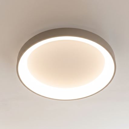 BRILAGI - Dimbart LED-takarmatur FALCON II LED/99W/230V 3000-6500K Ø 60 cm vit/beige + fjärrkontroll