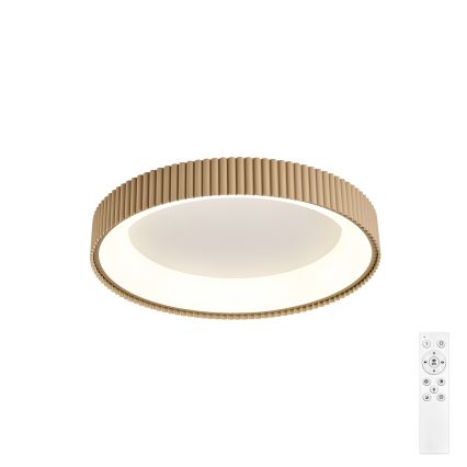 Brilagi - Dimbart LED-taklampa FALCON MODERN LED/30W/230V 3000–6500K Ø 40 cm beige + fjärrkontroll