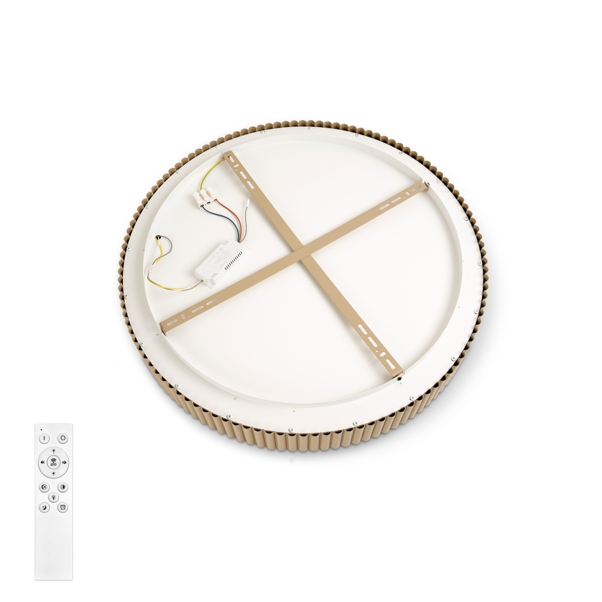 Brilagi - Dimbart LED-taklampa FALCON MODERN LED/30W/230V 3000–6500K Ø 40 cm beige + fjärrkontroll