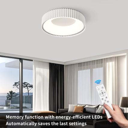 BRILAGI - Dimbart LED-takarmatur FALCON MODERN LED/30W/230V 3000-6000K Ø 40 cm vit + fjärrkontroll