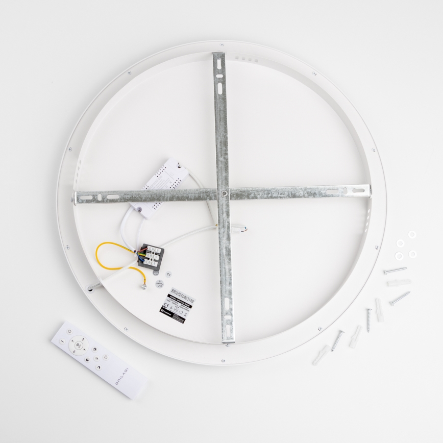 Brilagi - Dimbar LED-taklampa FALCON SLIM LED/42W/230V 3000-6500K Ø 50 cm vit + fjärrkontroll