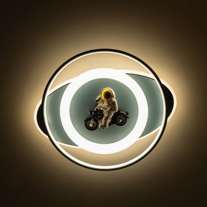 Brilagi - LED dimbar taklampa för barn ASTRO LED/68W/230V 3000-6000K + fjärrkontroll