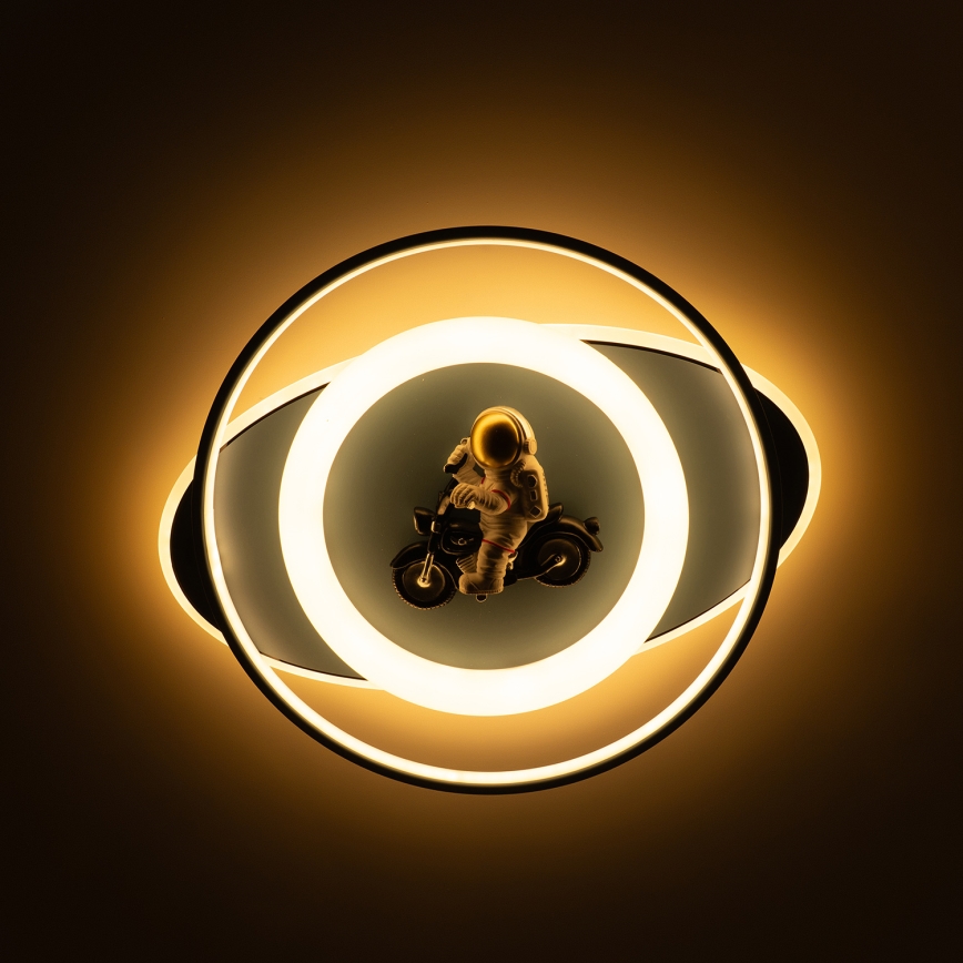 Brilagi - LED dimbar taklampa för barn ASTRO LED/68W/230V 3000-6000K + fjärrkontroll