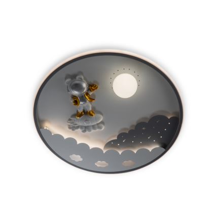 Brilagi - Dimbar LED-taklampa för barn ASTRO LED/68W/230V 3000-6000K Ø 49 cm + fjärrkontroll