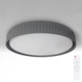 Brilagi - Dimbar LED-taklampa LUCIA LED/48W/230V 3000-6500K Ø 41 cm grå + fjärrkontroll