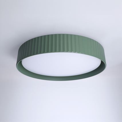 Brilagi - LED-dimbar taklampa LUCIA LED/48W/230V 3000-6500K Ø 41 cm grön + fjärrkontroll