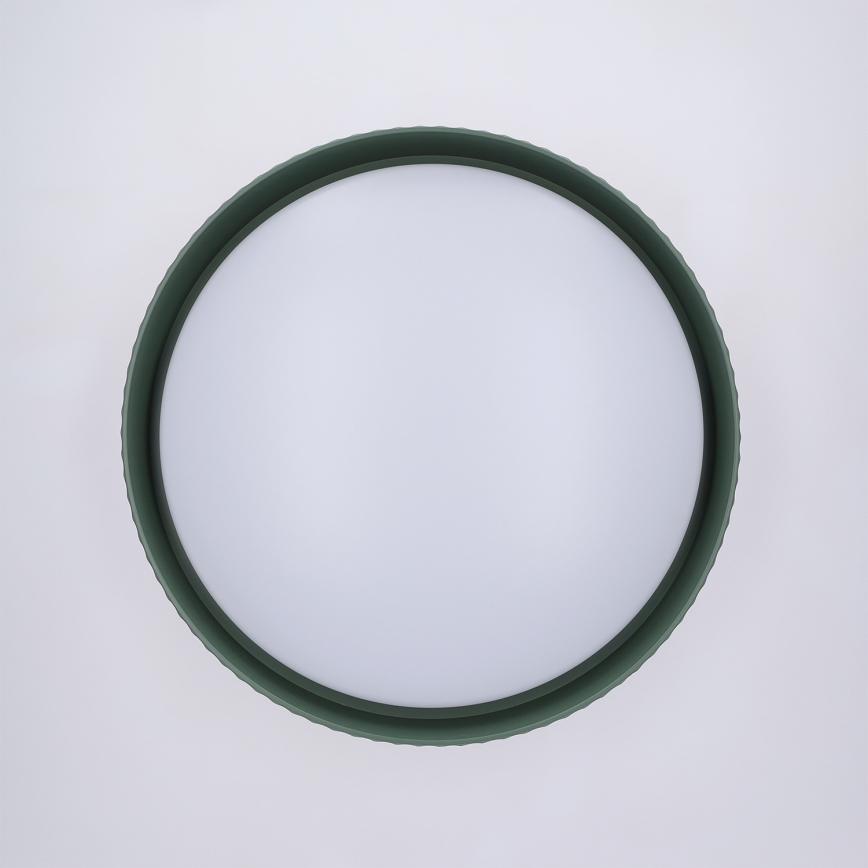 Brilagi - LED-dimbar taklampa LUCIA LED/48W/230V 3000-6500K Ø 41 cm grön + fjärrkontroll