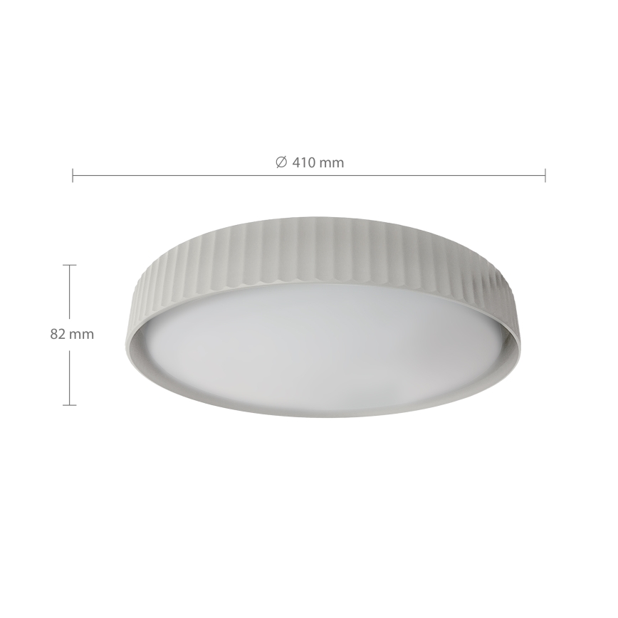 Brilagi - Dimbart LED-taklampa LUCIA LED/48W/230V 3000-6500K Ø 41 cm vit + fjärrkontroll