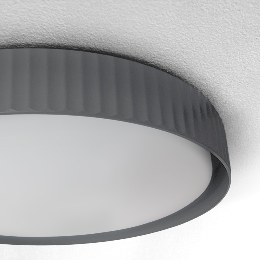 Brilagi - LED-dimmbar taklampa LUCIA LED/60W/230V 3000-6500K Ø 59 cm grå + fjärrkontroll
