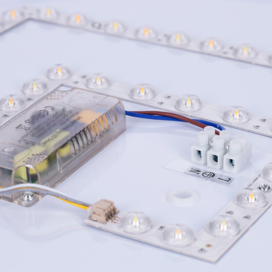Brilagi - LUCIA LED dimbar taklampa LED/60W/230V 3000-6500K Ø 59 cm svart + fjärrkontroll