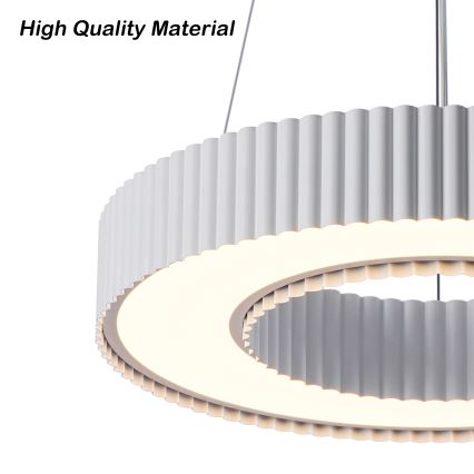 Brilagi - LED Dimbart takpendel på vajer LUMIX LED/48W/230V 3000-6000K vit pr. 50 cm + fjärrkontroll