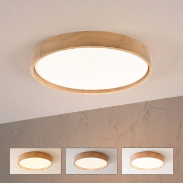 Brilagi - Dimbar LED-taklampa MANAROLA SMART STARS LED/36W/230V 3000-6000K Wi-Fi Tuya Beacon Ø 51 cm + fjärrkontroll