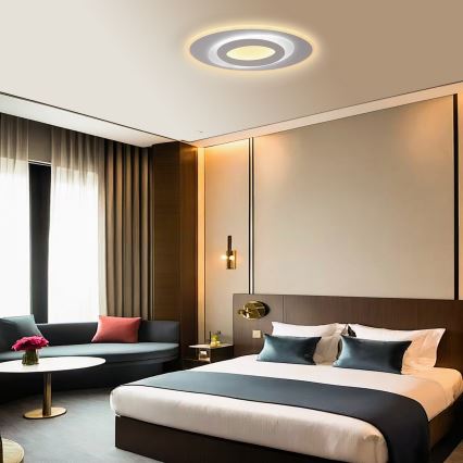 Brilagi - dimbar LED taklampa MODERN LED/45W/230V 3000-6000K 20x40 cm + fjärrkontroll