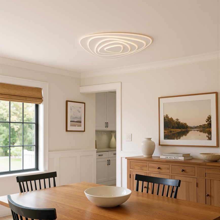 BRILAGI - Dimbart LED-takarmatur MODERN MAXI LED/140W/230V 3000-6000K 74x75 cm + fjärrkontroll
