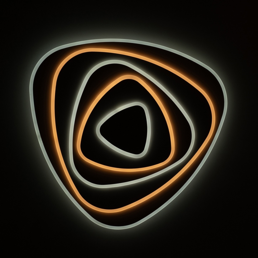 BRILAGI - Dimbart LED-takarmatur MODERN MAXI LED/140W/230V 3000-6000K 74x75 cm + fjärrkontroll