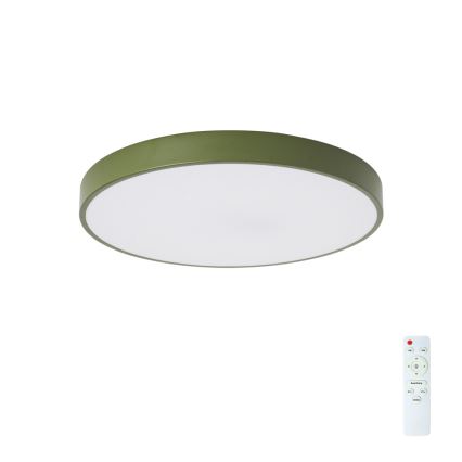 Brilagi - LED-dimbart takarmatur POOL LED/60W/230V 3000–6000K Ø 50 cm grön + fjärrkontroll