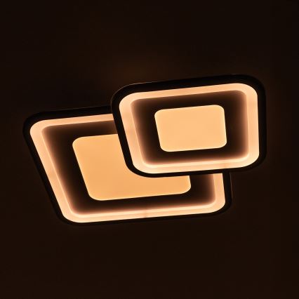 Brilagi - Dimbart LED-takarmatur TANDORA LED/49W/230V 50x50 cm 3000-6000K + fjärrkontroll