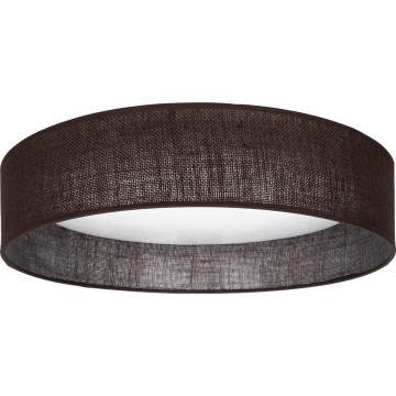 Brilagi - Dimbar LED-taklampa VELVET SMART VARI LED/24W/230V 3000-6500K Ø 45 cm brun + fjärrkontroll