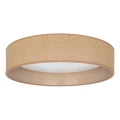 BRILAGI - dimbar LED-taklampa VELVET SMARTIX LED/36W/230V 3000-6000K Ø 55 cm beige Wi-Fi Tuya Beacon + fjärrkontroll