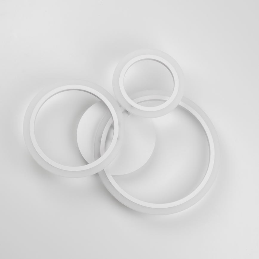 Brilagi - Dimbar LED ytmonterad ljuskrona ORBITS LED/40W/230V 3000-6500K vit + fjärrkontroll