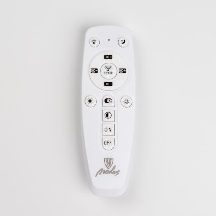 Brilagi - Dimbar LED ytmonterad ljuskrona ORBITS LED/40W/230V 3000-6500K vit + fjärrkontroll