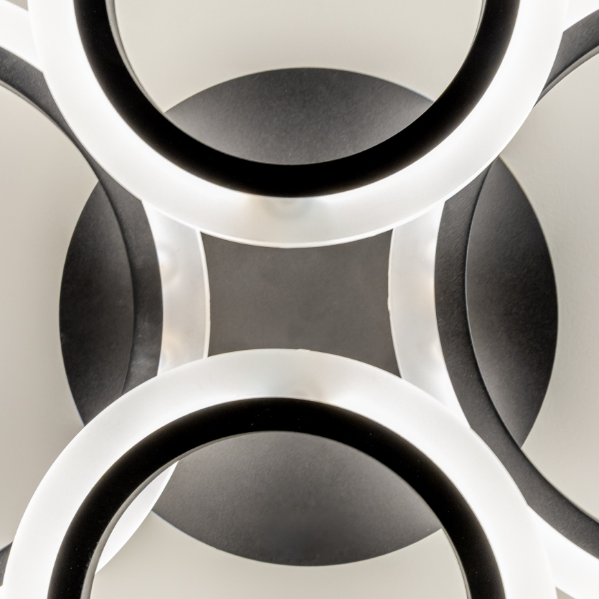 Brilagi - Dimbar LED ytmonterad ljuskrona ORBITS LED/50W/230V 3000-6500K + fjärrkontroll