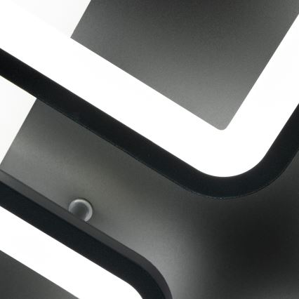 Brilagi - Dimbar LED ytmonterad ljuskrona SQUARED LED/85W/230V 3000-6500K + fjärrkontroll