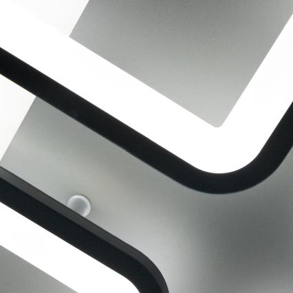 Brilagi - Dimbar LED ytmonterad ljuskrona SQUARED LED/85W/230V 3000-6500K + fjärrkontroll